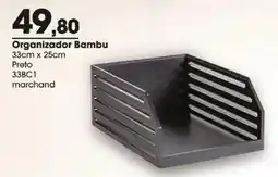 Zaffari Organizador Bambu oferta