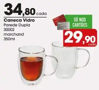 Caneca Vidro Parede Dupla