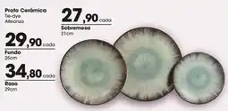 Zaffari Prato Cerâmica Tie-dye Alleanza oferta