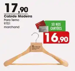 Zaffari Cabide madeira para terno oferta