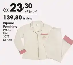 Zaffari Pijama Feminino oferta
