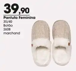 Zaffari Pantufa Feminina oferta