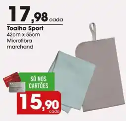 Zaffari Toalha Sport oferta