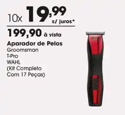 Zaffari Aparador de Pelos Groomsman T-Pro WAHL oferta