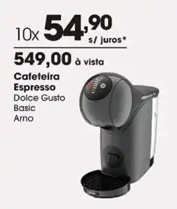 Zaffari Cafeteira Espresso Dolce Gusto Basic Arno oferta