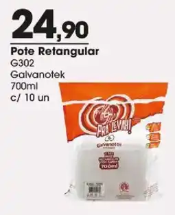 Zaffari Pote Retangular oferta