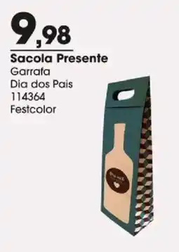 Zaffari Sacola Presente Garrafa oferta