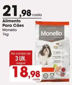 Zaffari Alimento para cães monello oferta