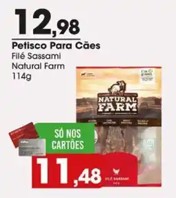 Zaffari Petisco para cães filé sassaqui oferta