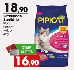 Zaffari Granulado Sanitário Floral Pipicat Kelco oferta