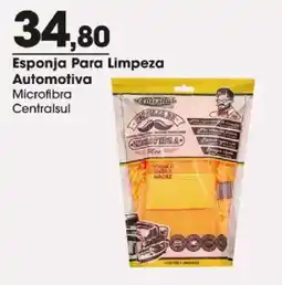 Zaffari Esponja para limpeza automotiva microfibra centralsul oferta