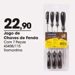 Zaffari Jogo de Chaves de Fenda oferta