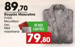 Zaffari Roupão Masculino oferta