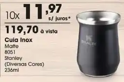Zaffari Cuia Inox Matte oferta