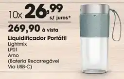 Zaffari Liquidificador Portátil Lightmix LP01 Arno oferta