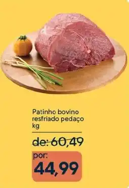 Coop Patinho bovino resfriado pedaço oferta