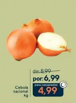 Coop Cebola nacional oferta