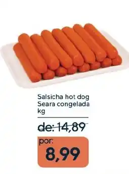 Coop Salsicha hot dog Seara congelada oferta