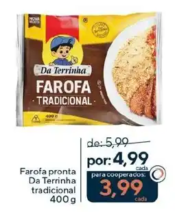 Coop Farofa pronta da terrinha tradicional oferta