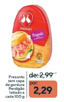 Coop Presunto sem capa de gordura Perdigão fatiado oferta