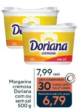 Coop Margarina cremosa Doriana com ou sem sal oferta