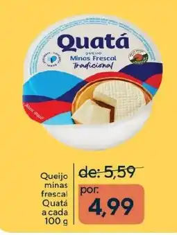 Coop Queijo minas frescal Quatá oferta