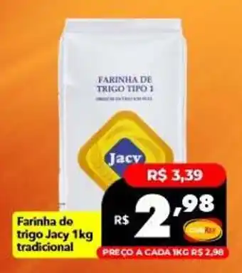 Farinha de trigo Jacy tradicional