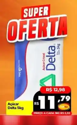Supermercados Rex Açúcar Delta oferta