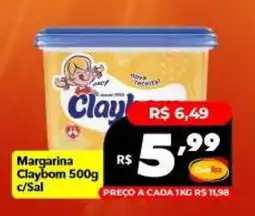 Supermercados Rex Margarina claybom oferta