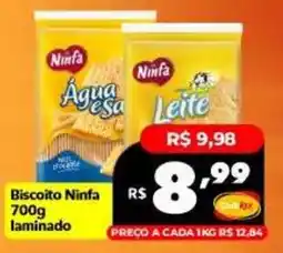 Supermercados Rex Biscoito ninfa laminado oferta