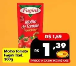 Supermercados Rex molho de tomate fugini tradicional oferta