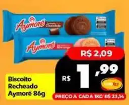 Supermercados Rex Biscoito Recheado Aymore oferta