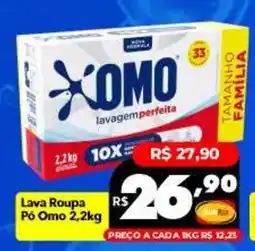 Supermercados Rex Lava Roupa Pó Omo oferta