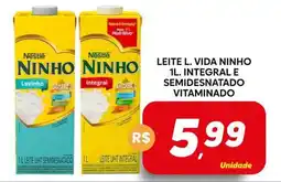 Supermercado Bem Barato Leite l. vida ninho oferta