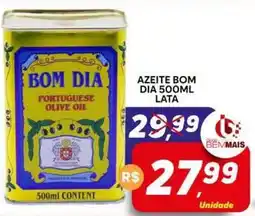 Supermercado Bem Barato Azeite bom dia 500ml lata oferta