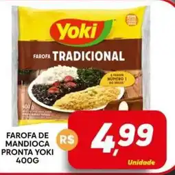 Supermercado Bem Barato Farofa de mandioca pronta yoki oferta