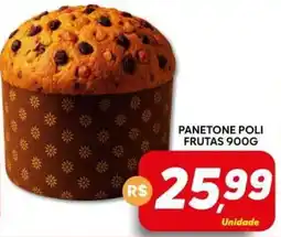 Supermercado Bem Barato Panetone poli frutas oferta