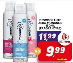 Supermercado Bem Barato Desodorante aero monange oferta