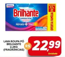 Supermercado Bem Barato Lava roupa pó brilhante oferta