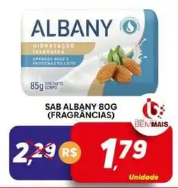 Supermercado Bem Barato Sab albany 80g (fragrâncias) oferta