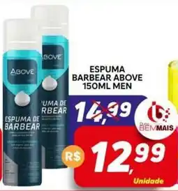 Supermercado Bem Barato Espuma de barbear above oferta