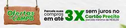 Supermercado Precito Ofertas do campo oferta