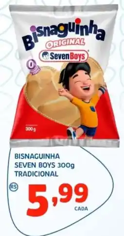 Bergamais Supermercados Bisnaguinha seven boys tradicional oferta