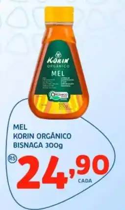 Bergamais Supermercados mel korin orgânico bisnaga oferta