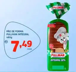 Bergamais Supermercados Pão de forma pullman integral oferta