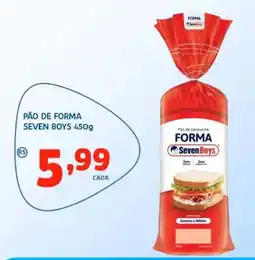 Bergamais Supermercados Pão de forma seven boys oferta