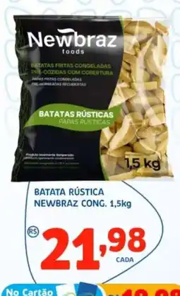 Bergamais Supermercados Batata rústica newbraz oferta