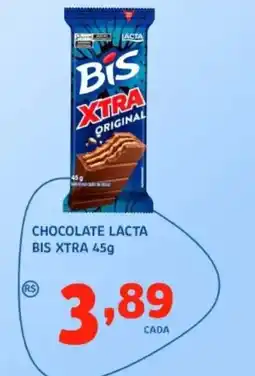 Bergamais Supermercados chocolate lacta bis xtra oferta