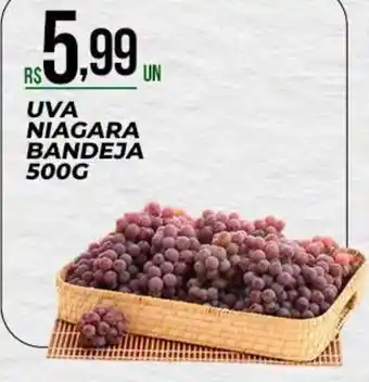 Supermercado Precito uva niagara bandeja oferta