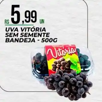 Supermercado Precito uva vitória sem semente oferta